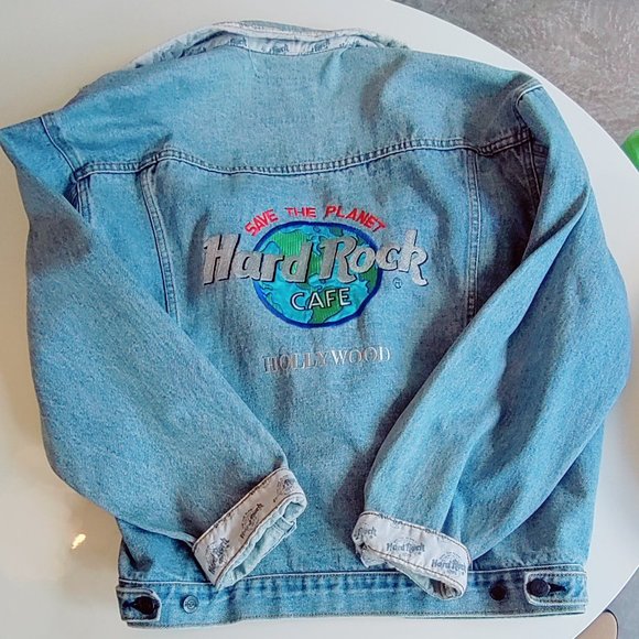 Hard Rock Cafe Jackets Coats Hard Rock Cafe Denim Jacket
